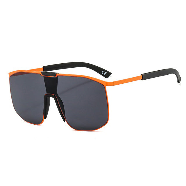 Square Thin Oversized Sunglasses