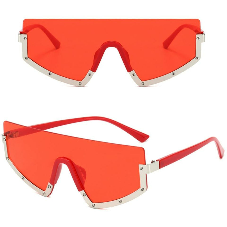 Mono Half Rim Sunglasses