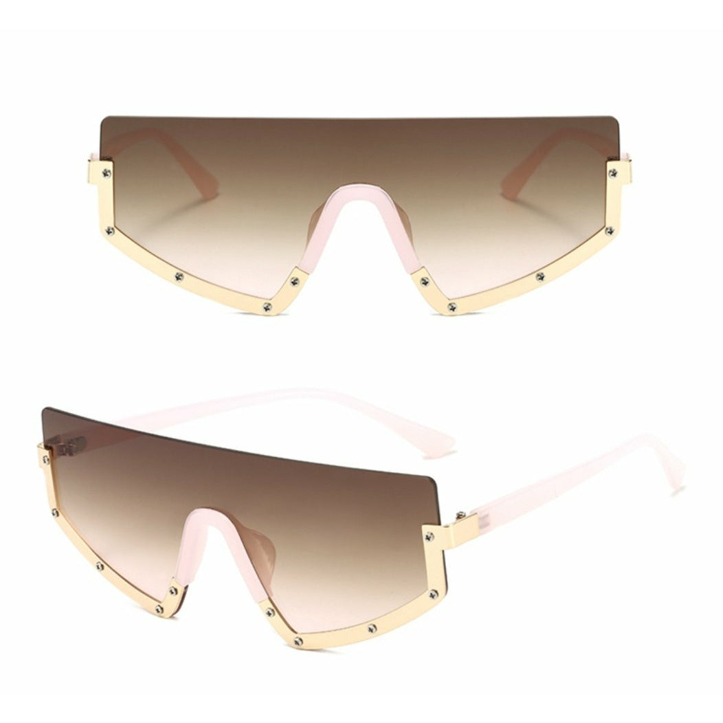 Mono Half Rim Sunglasses