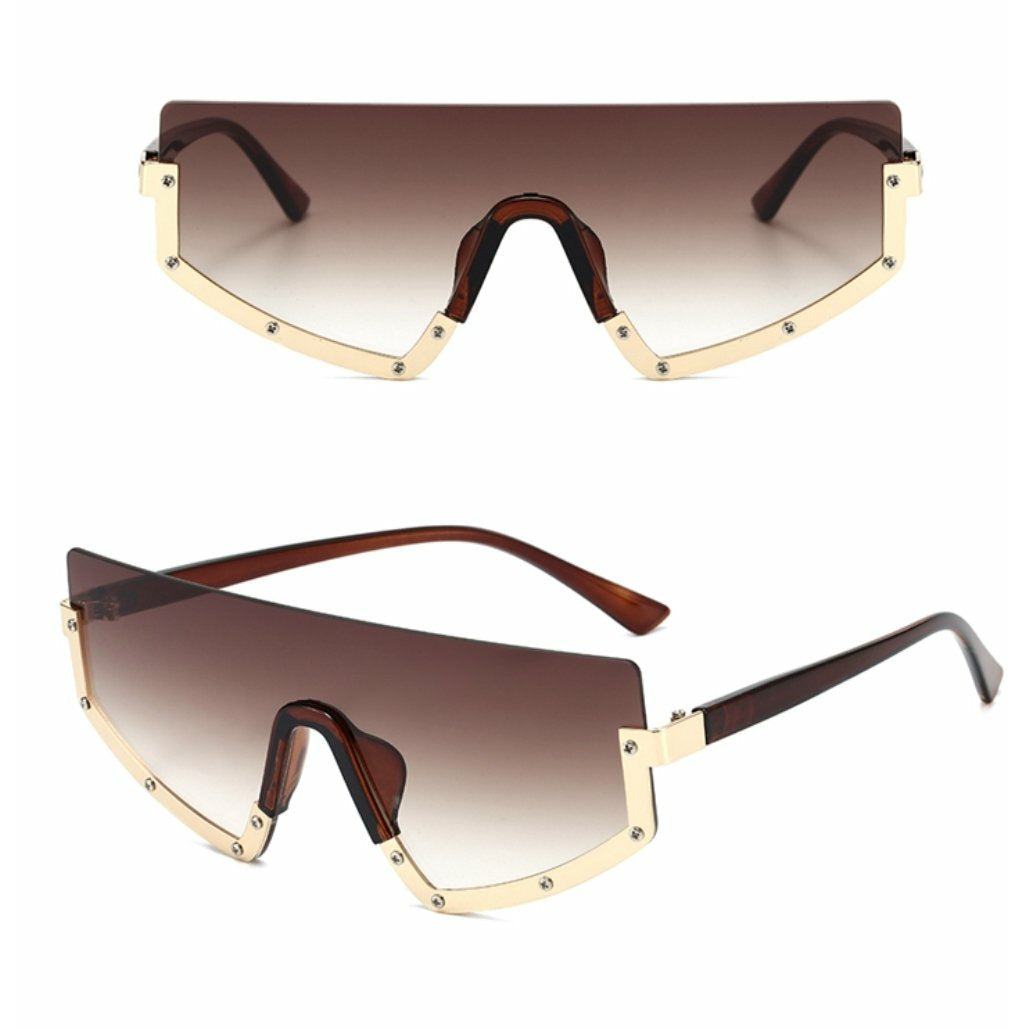 Mono Half Rim Sunglasses