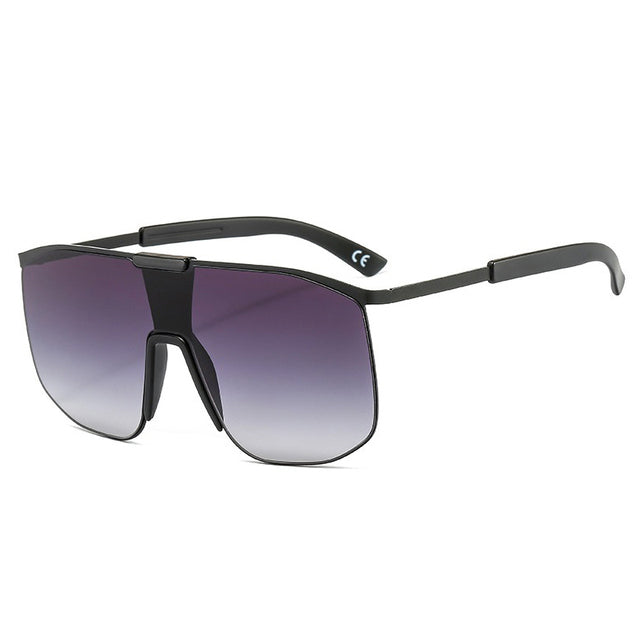 Square Thin Oversized Sunglasses